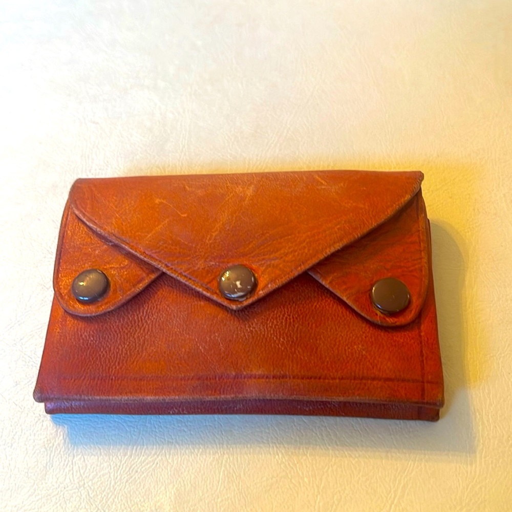 5 compartment Leather Wallet#